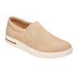 Birkenstock Oswego Narrow Slip On Sneaker (Women) - Sandcastle Suede Dress Casual - Slip On - The Heel Shoe Fitters