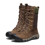 Keen Greta Mid Waterproof Boot (Women) - Dark Earth/Green Plaid Boots - Winter - Mid Boot - The Heel Shoe Fitters
