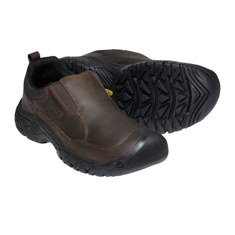 Keen Targhee III Slip On (Men) - Dark Earth/Mulch Dress-Casual - Slip Ons - The Heel Shoe Fitters