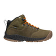 Keen NXIS Explorer Mid Waterproof Boot (Men) - Dark Olive/Black Boots - Hiking - Mid - The Heel Shoe Fitters