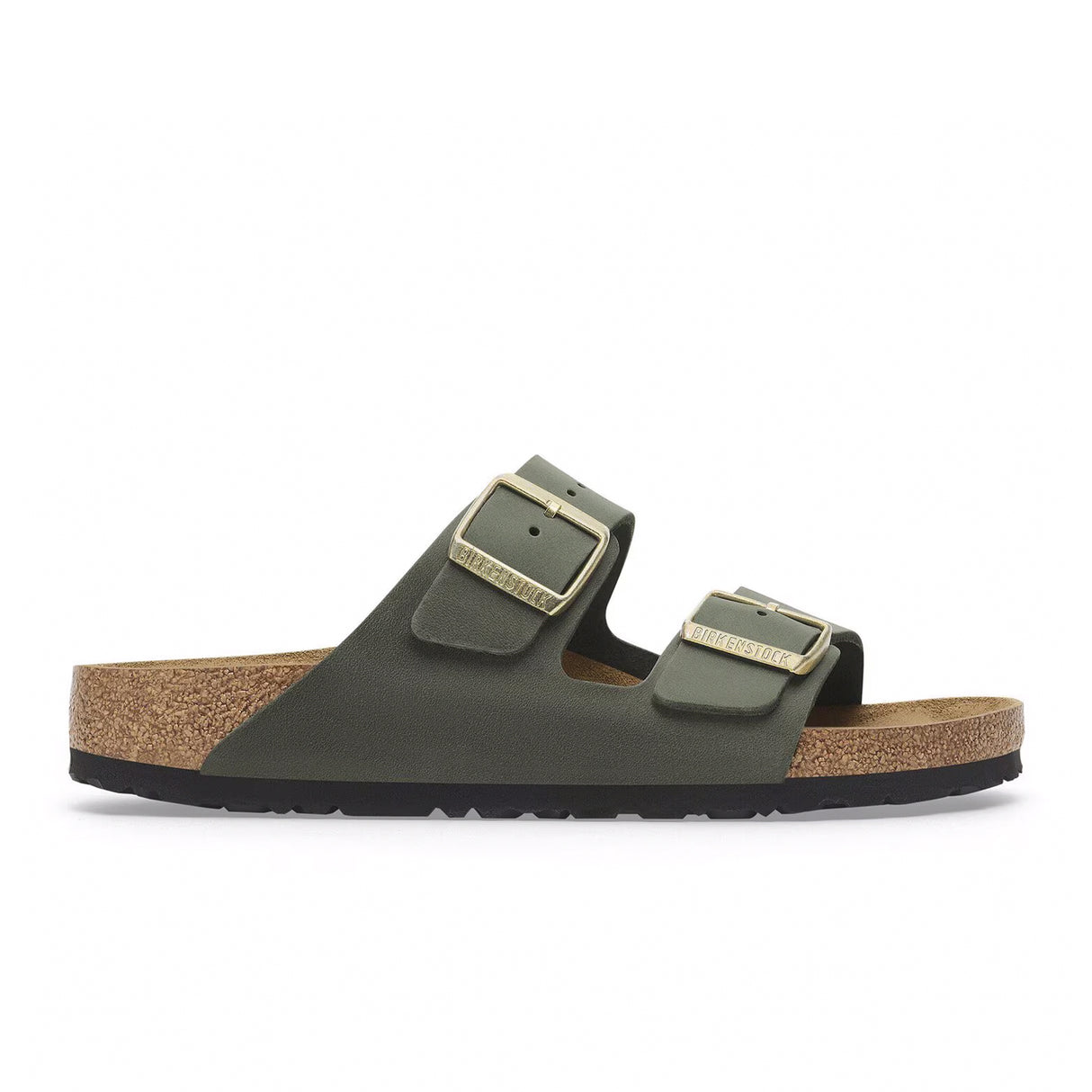 Birkenstock Arizona Narrow Slide Sandal (Women) - Thyme Oiled Leather Sandal - Slide - The Heel Shoe Fitters