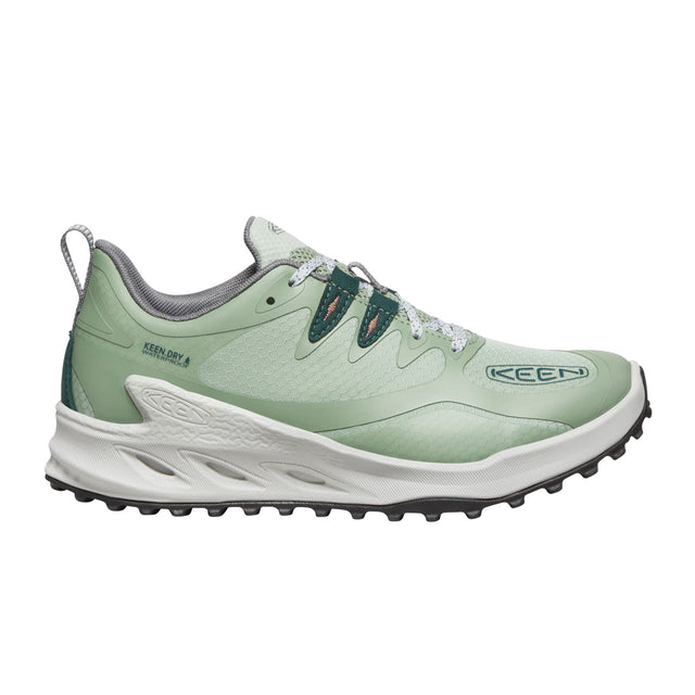 Keen Zionic Waterproof Hiking Shoe (Women) - Desert Sage/Ember Glow Athletic - Hiking - Low - The Heel Shoe Fitters