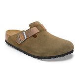 Birkenstock Boston Clog (Men) - Thyme Oiled Leather/Suede Dress-Casual - Clogs & Mules - The Heel Shoe Fitters