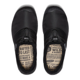 Keen Howser III Slide (Women) - Black Smooth Nylon Dress-Casual - Slipper - The Heel Shoe Fitters