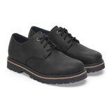 Birkenstock Highwood Low Oxford (Men) - Black Oiled Leather Dress-Casual - Oxford - The Heel Shoe Fitters