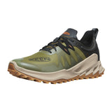Keen Zionic Speed Hiking Shoe (Men) - Dark Olive/Scarlet Ibis Athletic - Hiking - Low - The Heel Shoe Fitters