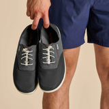 OluKai Nohea Moku Lace Up (Men) - Dark Shadow/Dark Shadow Dress-Casual - Lace Ups - The Heel Shoe Fitters