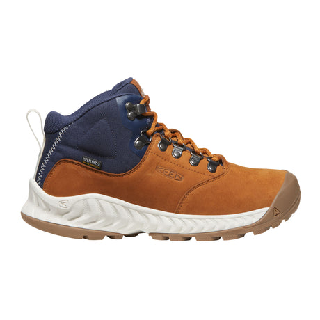 Keen NXIS Explorer Mid Waterproof Hiking Boot (Women) - Maple/Birch Boots - Hiking - Mid - The Heel Shoe Fitters