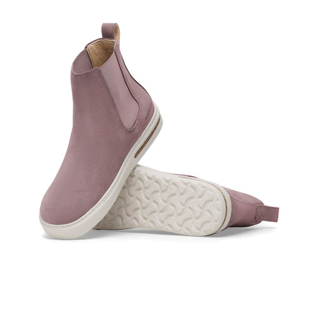 Birkenstock Bend Narrow Chelsea (Women) - Faded Purple Suede Boots - Casual - Ankle - The Heel Shoe Fitters