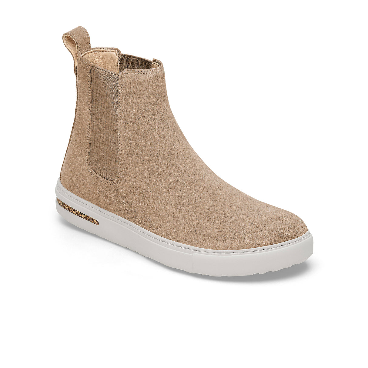 Birkenstock Bend Narrow Chelsea Sneaker (Women) - Taupe Suede Athletic - Casual - Lace Up - The Heel Shoe Fitters