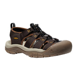 Keen Newport H2 Active Sandal (Men) - Java/Golden Yellow Sandal - Active - The Heel Shoe Fitters