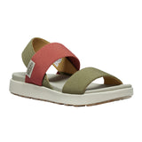 Keen Elle Backstrap Sandal (Women) - Martini Olive/Baked Clay Sandal - Active - The Heel Shoe Fitters