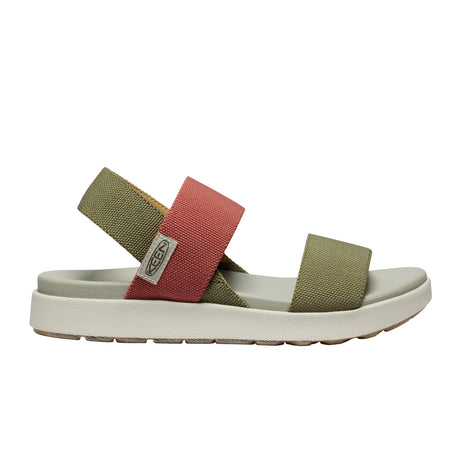 Keen Elle Backstrap Sandal (Women) - Martini Olive/Baked Clay Sandal - Active - The Heel Shoe Fitters