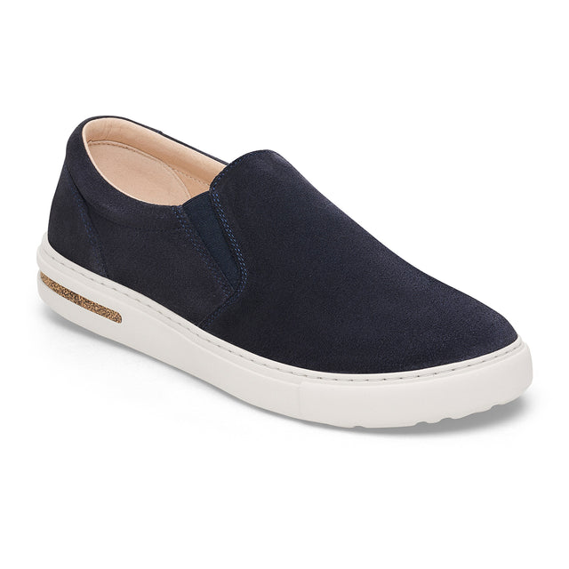 Birkenstock Oswego Narrow Slip On Sneaker (Women) - Midnight Suede Athletic - Casual - Slip On - The Heel Shoe Fitters