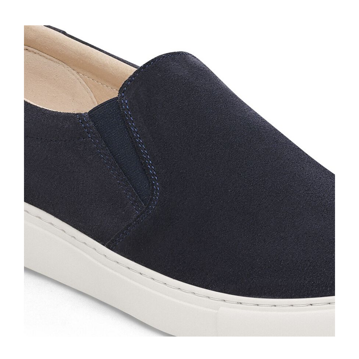 Birkenstock Oswego Narrow Slip On Sneaker (Women) - Midnight Suede Athletic - Casual - Slip On - The Heel Shoe Fitters