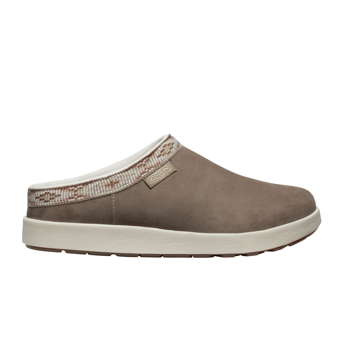 Keen Elle Mule (Women) - Brindle/Birch Suede – The Heel Shoe Fitters