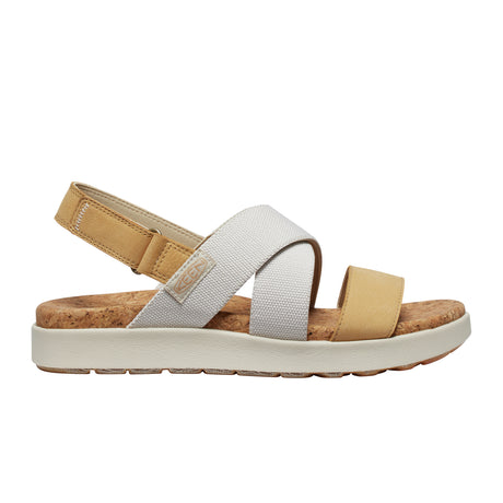 Keen Elle Criss Cross Backstrap Sandal (Women) - Birch/Curry Sandal - Backstrap - The Heel Shoe Fitters