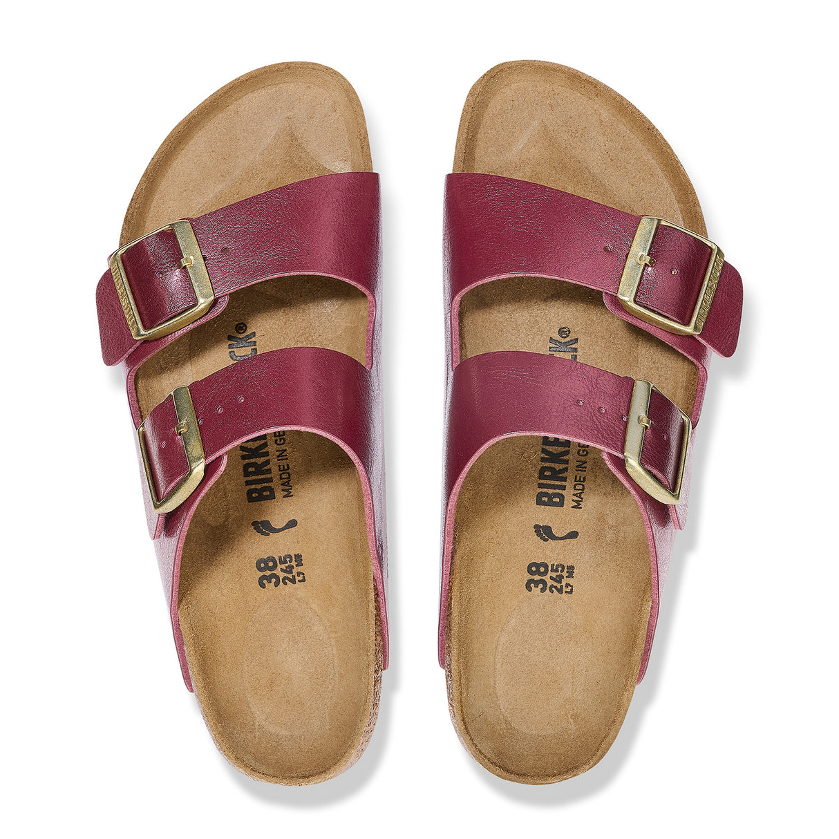 Birko Flor Pink Birkenstock Slides Birkenstock Arizona Narrow