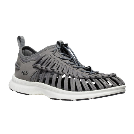 Keen Uneek O3 Active Sandal (Men) - Steel Grey/Star White Sandal - Active - The Heel Shoe Fitters