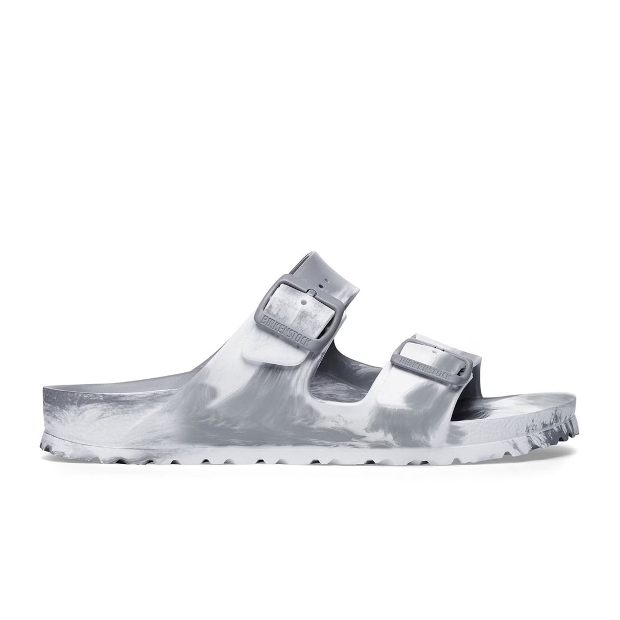 Birkenstock Arizona EVA Narrow Slide Sandal (Women) - Multi Stone Coin/White Sandal - Slide - The Heel Shoe Fitters