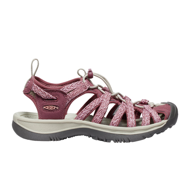 Keen Whisper Active Sandal (Women) - Rose Brown/Peach Parfait Sandal - Active - The Heel Shoe Fitters