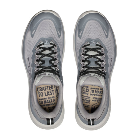 Keen WK450 Walking Shoe (Men) - Alloy/Steel Grey Athletic - Casual - Lace Up - The Heel Shoe Fitters