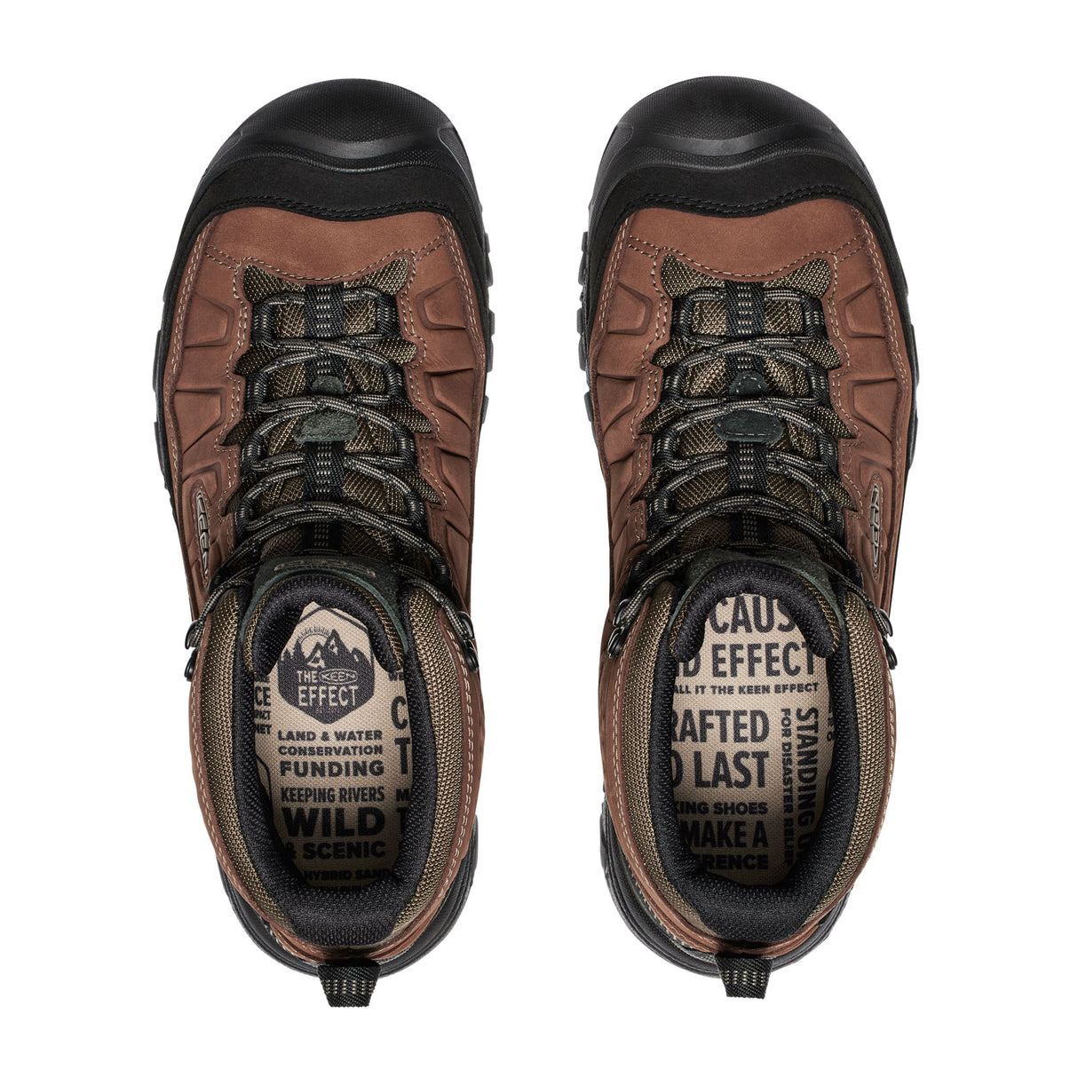 Keen Targhee IV Mid Waterproof Hiking Boot (Men) - Bison/Black Hiking - Mid - The Heel Shoe Fitters