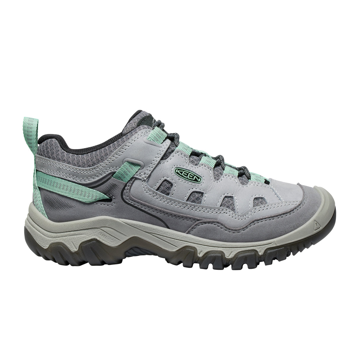 Keen Targhee IV Vent Hiking Shoe (Women) - Alloy/Granite Green Hiking - Low - The Heel Shoe Fitters