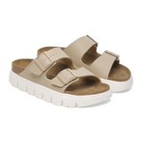 Birkenstock Arizona Chunky Narrow Slide Sandal (Women) - Sandcastle Birko-Flor Sandal - Slide - The Heel Shoe Fitters