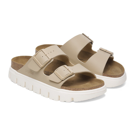 Birkenstock Arizona Chunky Narrow Slide Sandal (Women) - Sandcastle Birko-Flor Sandal - Slide - The Heel Shoe Fitters