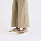 Birkenstock Arizona Chunky Narrow Slide Sandal (Women) - Sandcastle Birko-Flor Sandal - Slide - The Heel Shoe Fitters