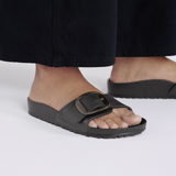 Birkenstock Madrid Big Buckle EVA Slide Sandal (Women) - Black