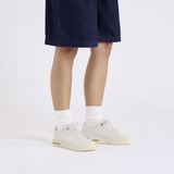 Birkenstock Bend Narrow Sneaker (Women) - Antique White Suede Athletic - Casual - Lace Up - The Heel Shoe Fitters