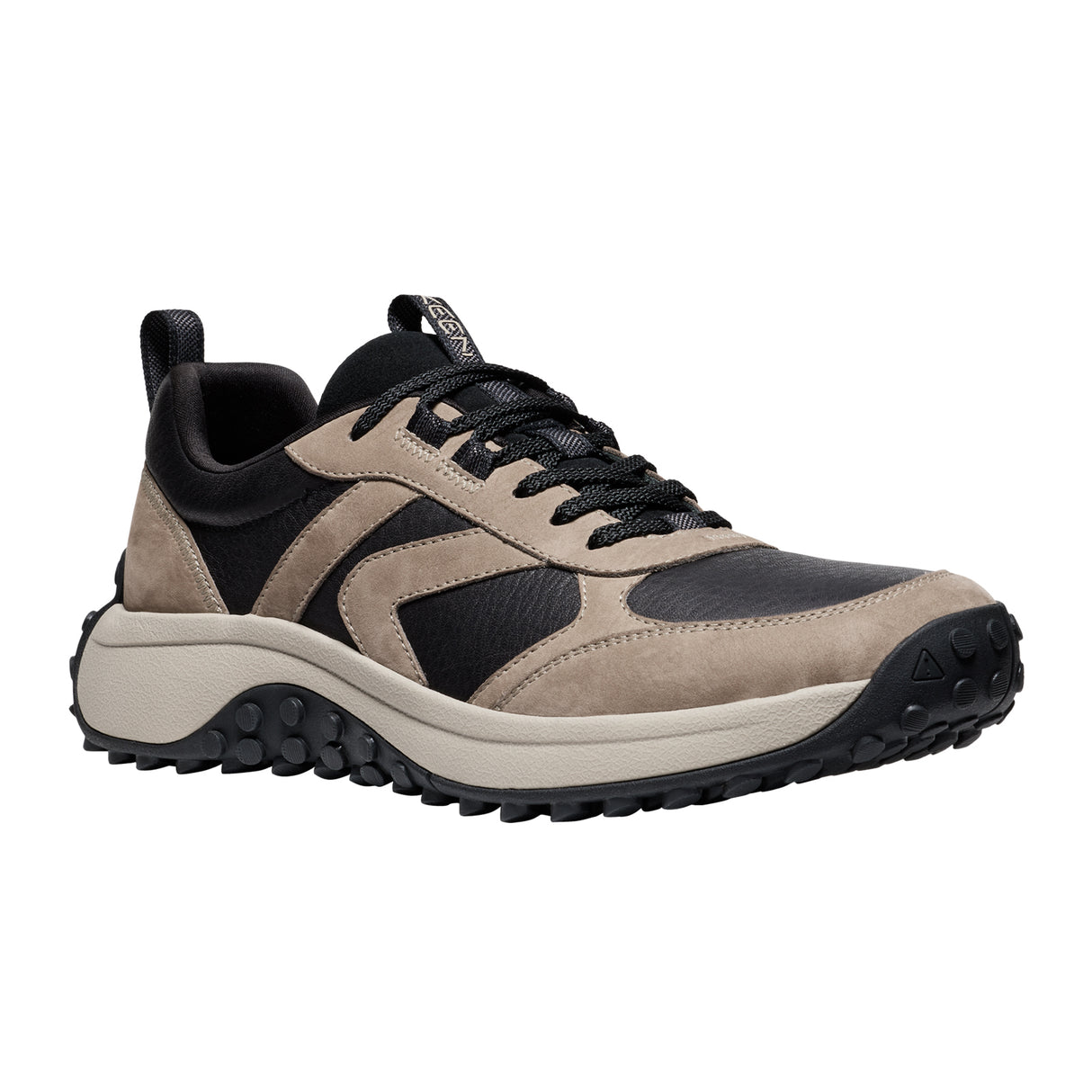 Keen KS86 Sneaker (Men) - Brindle/Plaza Taupe Leather Athletic - Running - Trail - The Heel Shoe Fitters