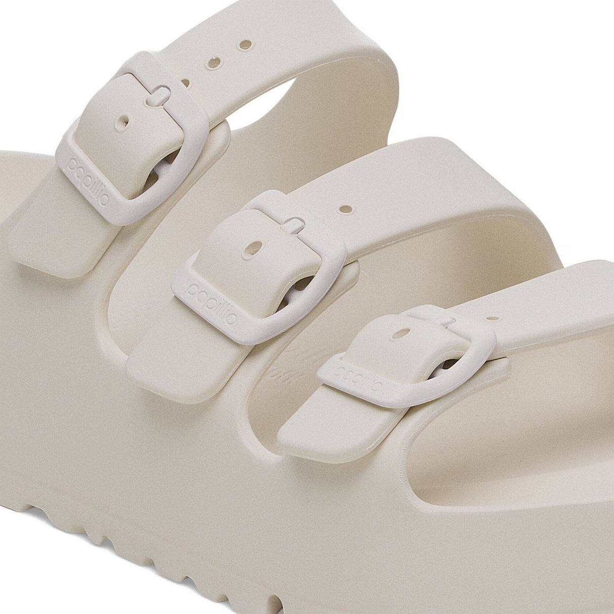 Birkenstock Florida III Flex Platform EVA Slide Sandal (Women) - Eggshell
