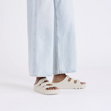 Birkenstock Florida III Flex Platform EVA Slide Sandal (Women) - Eggshell