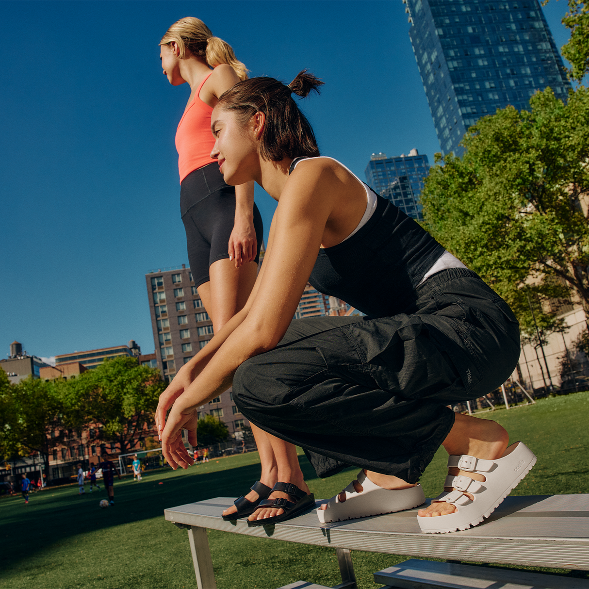 Birkenstock Florida III Flex Platform EVA Slide Sandal (Women) - Eggshell