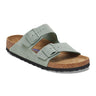 Birkenstock Arizona Soft Footbed Narrow Slide Sandal (Women) - Pure Sage Suede Sandal - Slide - The Heel Shoe Fitters
