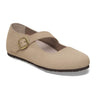 Birkenstock Tracy Mary Jane (Women) - Sandcastle Nubuck Dress-Casual - Flat - The Heel Shoe Fitters