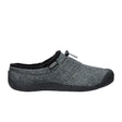 Keen Howser III Slide (Women) - Black/Alloy Dress-Casual - Slippers - The Heel Shoe Fitters