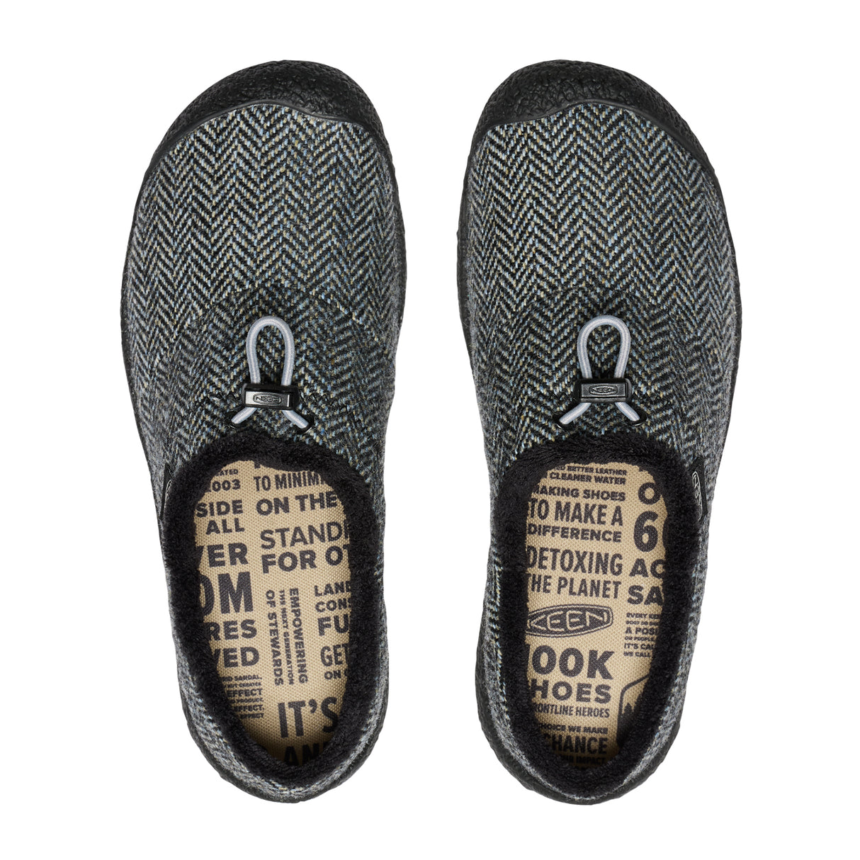 Keen Howser III Slide (Women) - Black/Alloy Dress-Casual - Slippers - The Heel Shoe Fitters