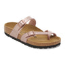 Birkenstock Mayari Sandal (Women) - Metallic Copper Birko-Flor Sandal - Thong - The Heel Shoe Fitters