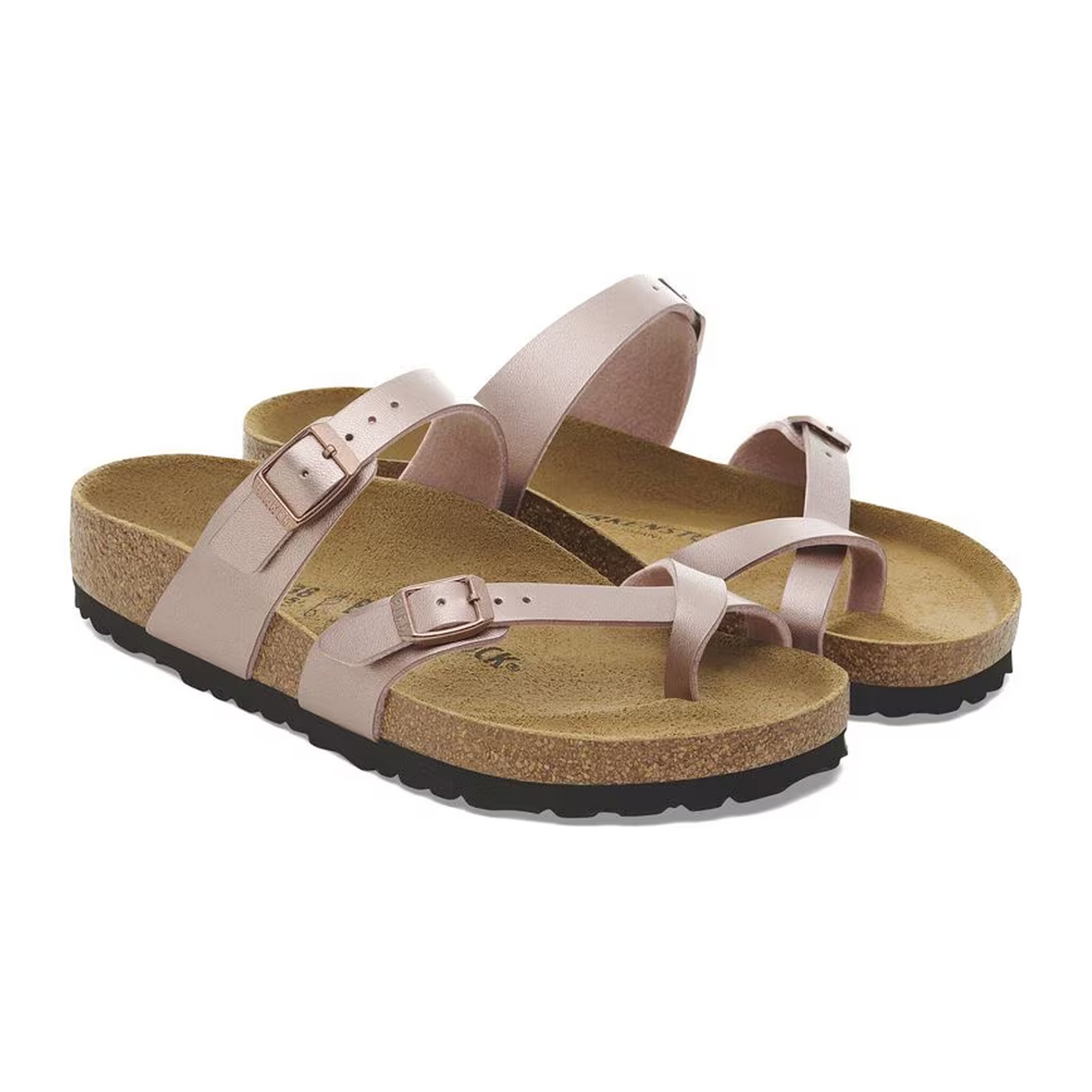 Birkenstock Mayari Sandal (Women) - Metallic Copper Birko-Flor Sandal - Thong - The Heel Shoe Fitters
