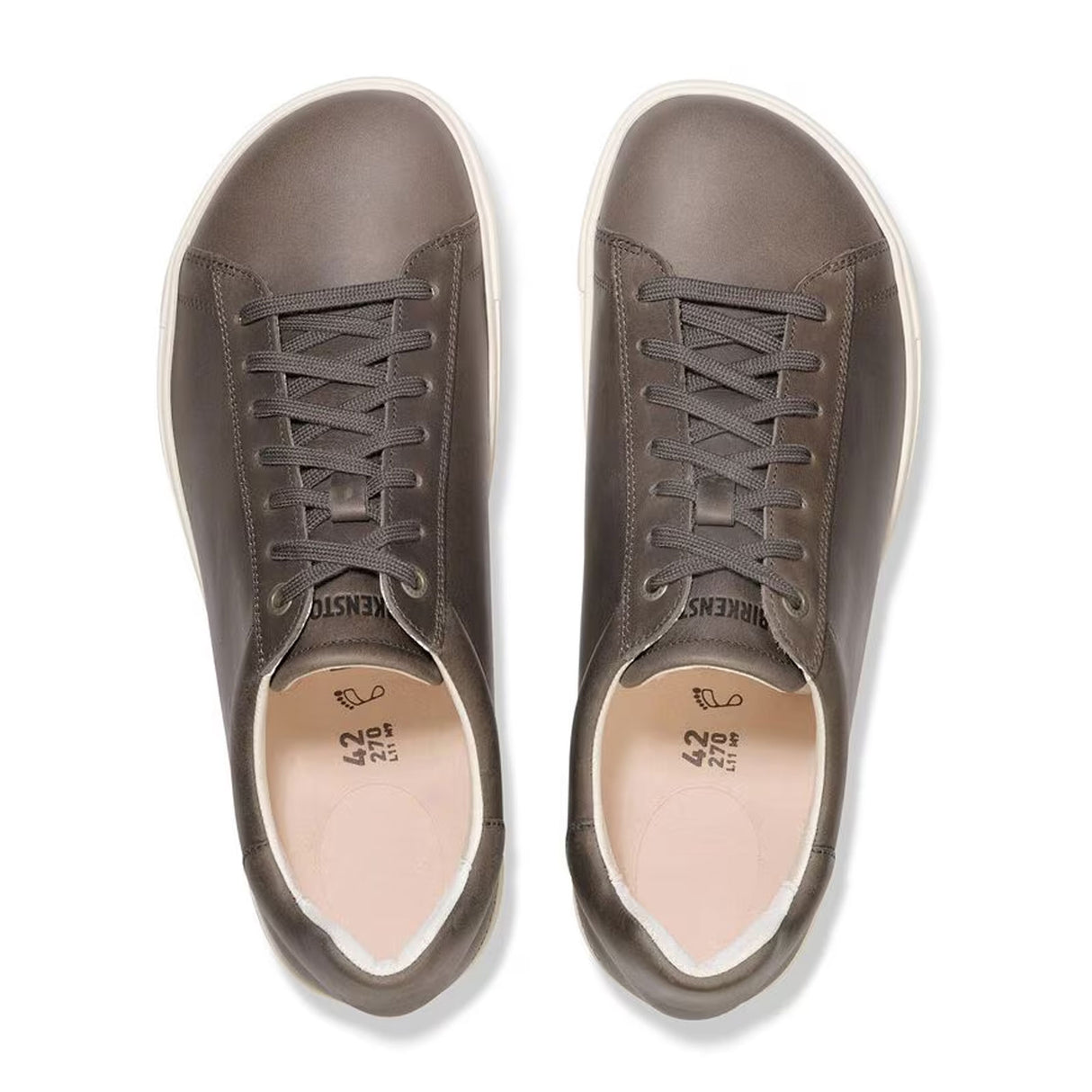 Birkenstock Bend Sneaker (Men) - Iron Leather Athletic - Casual - Lace Up - The Heel Shoe Fitters