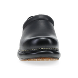Dansko Platform Pro Clog (Women) - Black Burnished Nubuck