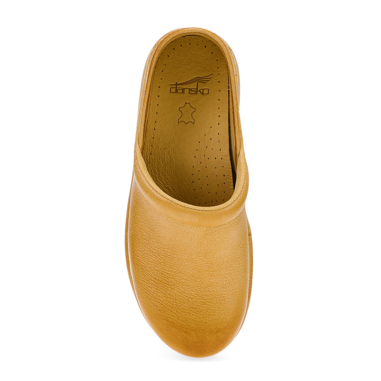 Dansko Platform Pro Clog (Women) - Honey Distressed Dress-Casual - Professional - The Heel Shoe Fitters