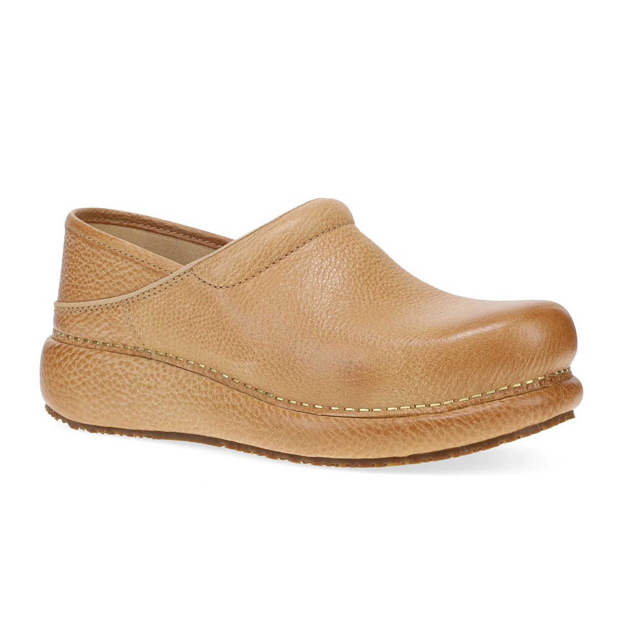 Dansko Platform Pro Clog (Women) - Honey Distressed