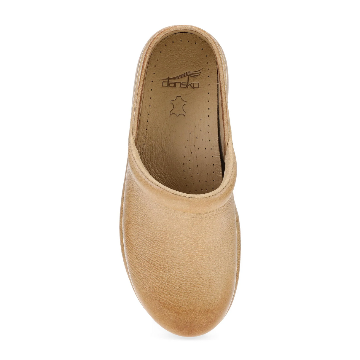 Dansko Platform Pro Clog (Women) - Honey Distressed