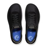 Birkenstock Honnef City Lace Up (Women) - Black/Black Textile Athletic - Casual - Lace Up - The Heel Shoe Fitters