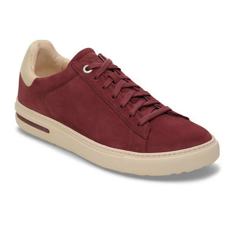 Birkenstock Bend Varsity Sneaker (Women) - Zinfandel Suede/Eggshell Leather Athletic - Casual - Lace Up - The Heel Shoe Fitters
